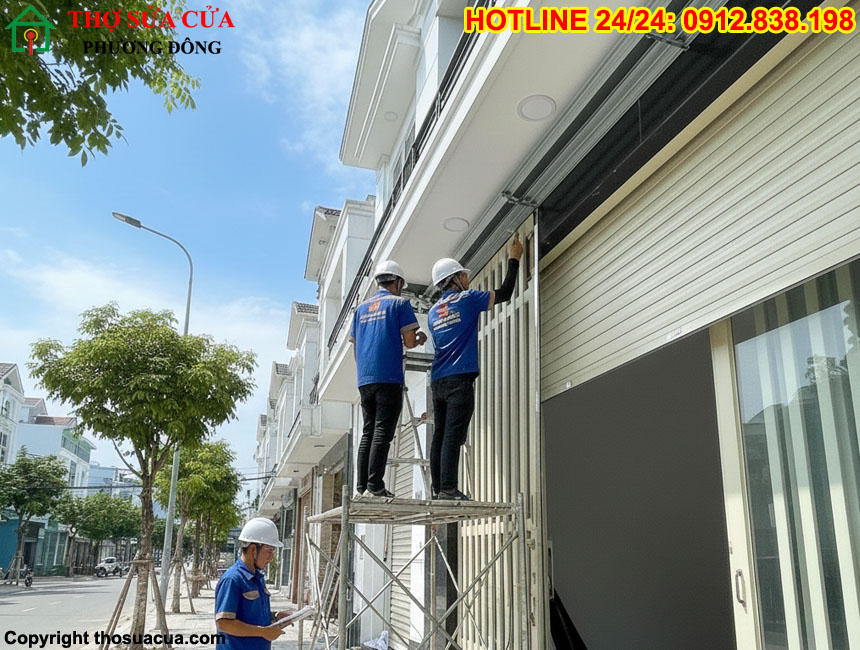 Sửa cửa cuốn phường Bình Cơ