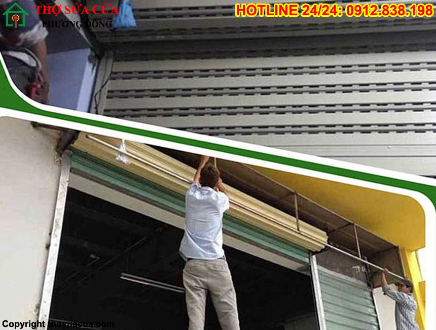 Sửa cửa cuốn phường Hà Đông