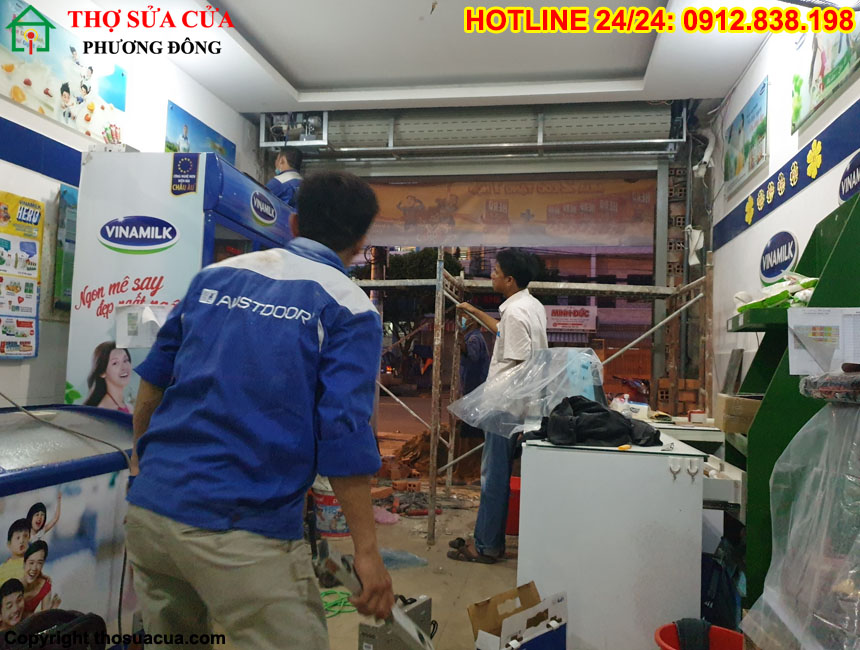 Sửa cửa cuốn phường Tây Mỗ