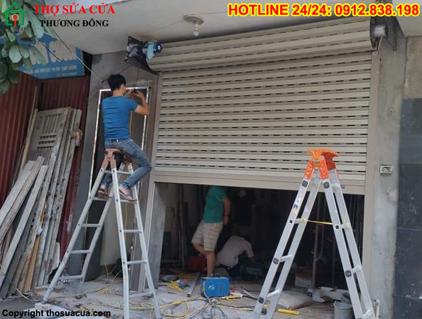 Sửa cửa cuốn phường Văn Miếu