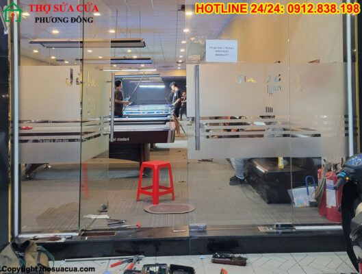 Sửa cửa kính phường Xuân Hòa
