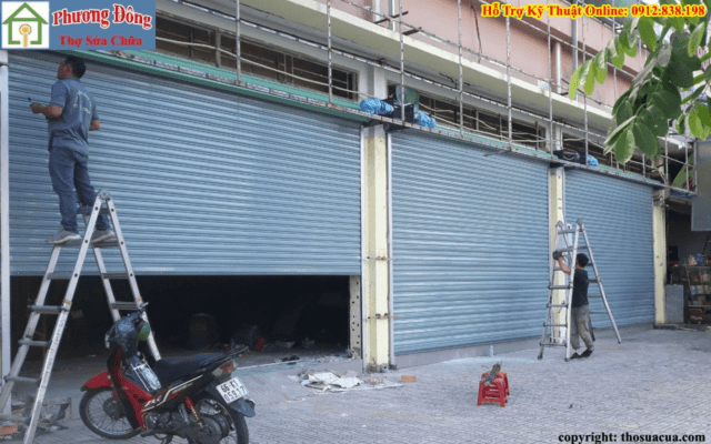 Sửa cửa cuốn phường Ô Chợ Dừa