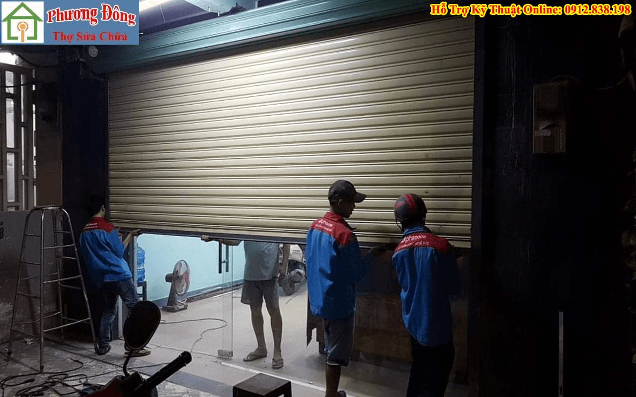 Sửa cửa cuốn phường Lĩnh Nam