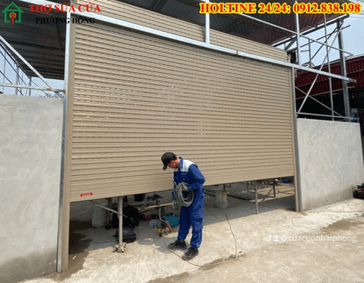 Sửa cửa cuốn phường Định Công