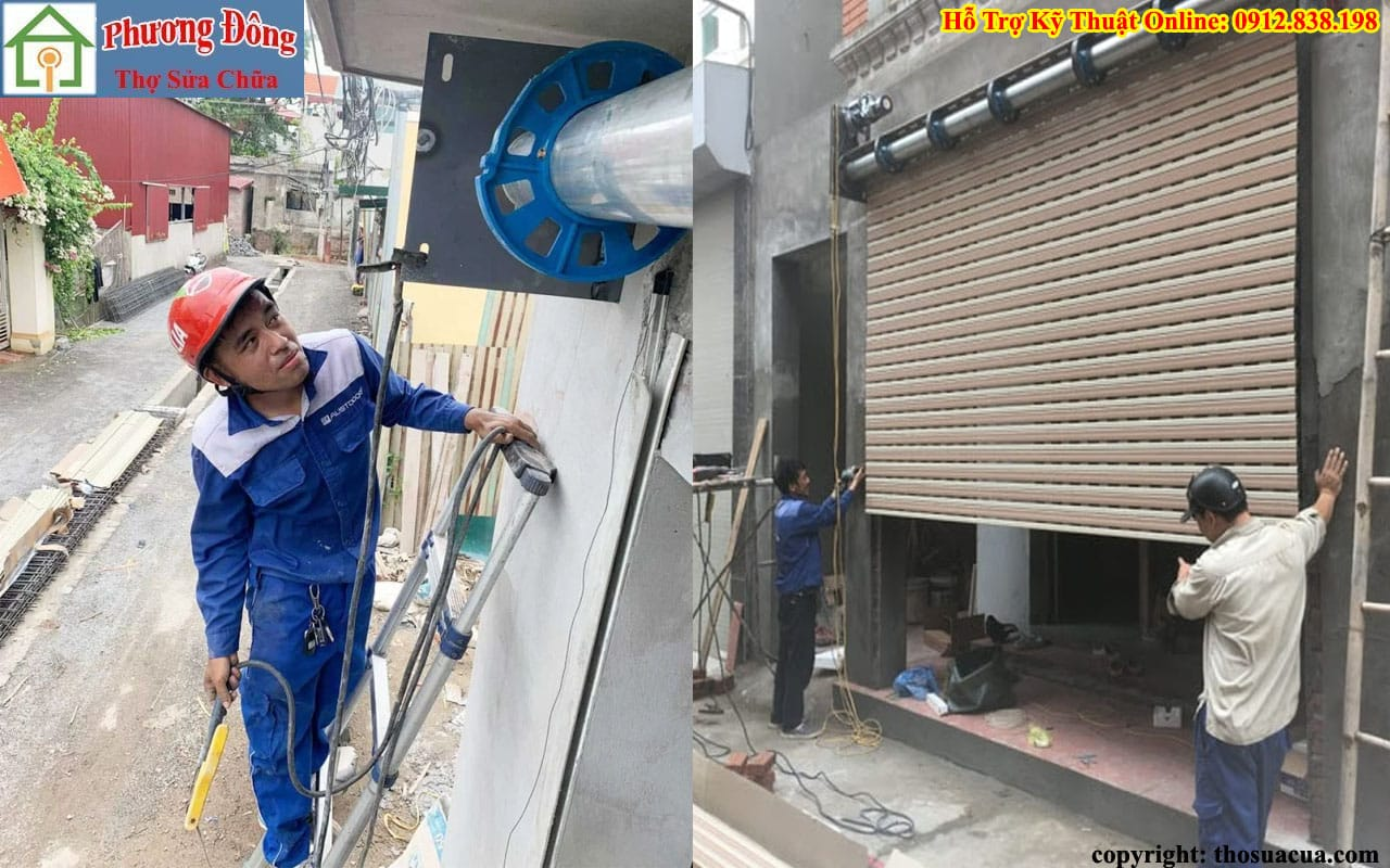 Sửa cửa cuốn phường Ba Đình