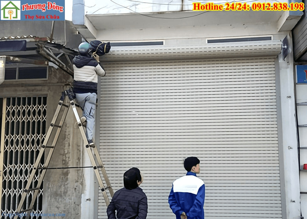 Sửa cửa cuốn phường Yên Sở