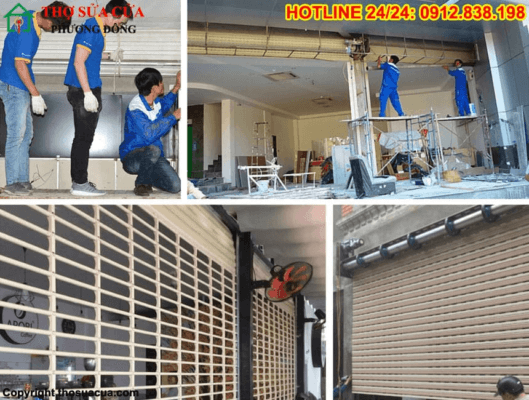 Sửa cửa cuốn phường Dương Nội