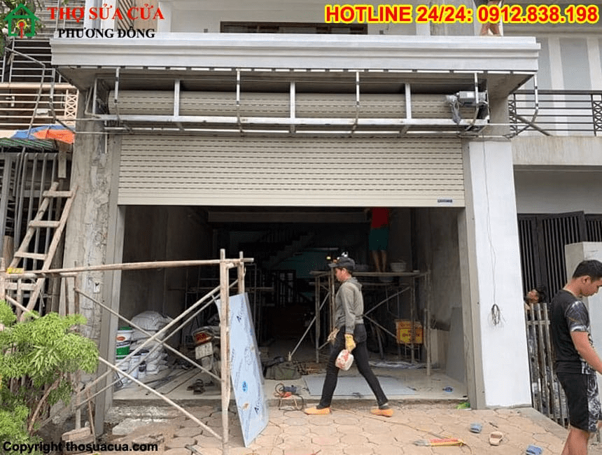 Thi công lắp đặt cửa cuốn phường Bình Cơ