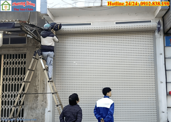 Sửa cửa cuốn phường Giảng Võ