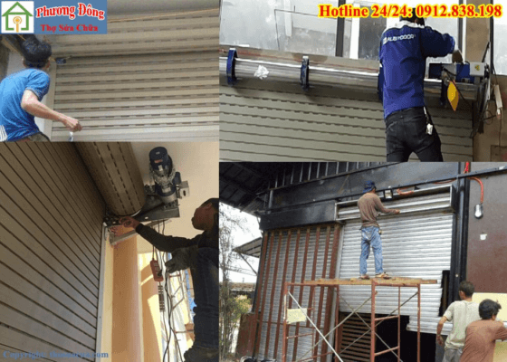 Sửa cửa cuốn phường Kim Liên