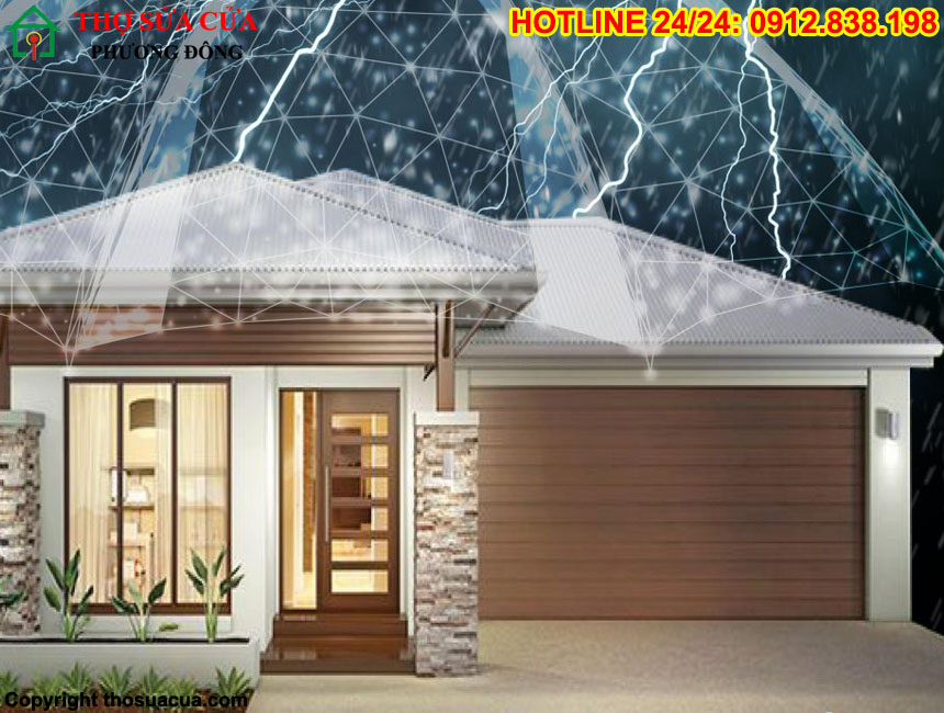 Bảo quản cửa cuốn đúng cách mùa mưa bão