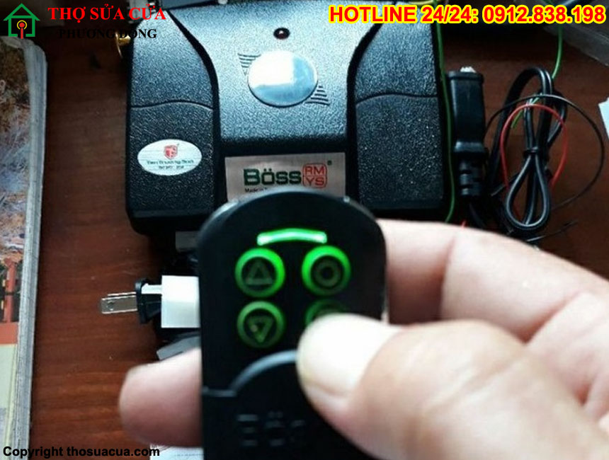 Bảo quản remote cửa cuốn không vào nước
