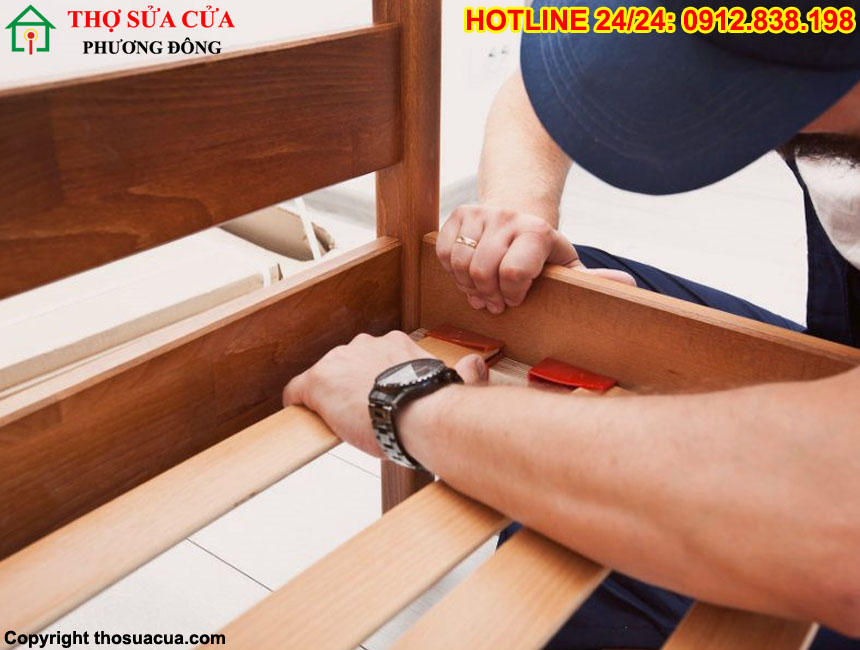 Cách sửa giường gỗ bị kêu khi nằm