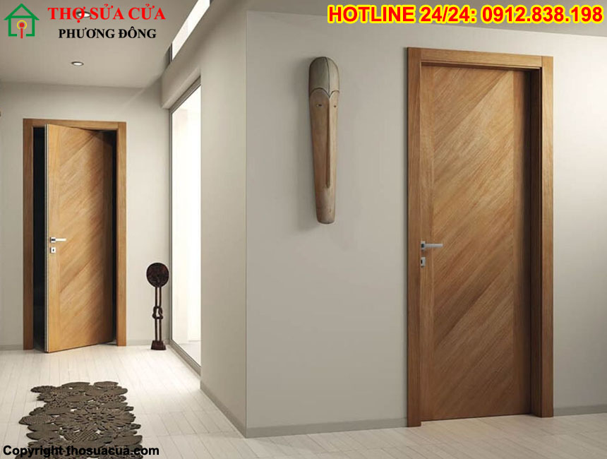 Cách vá lỗ thủng trên cửa gỗ công nghiệp
