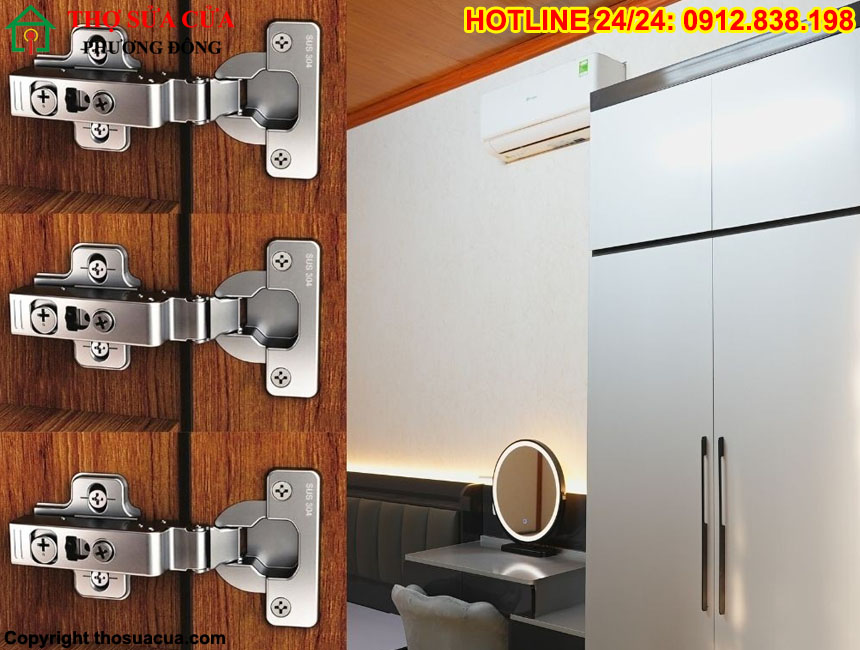 Cửa bị lệch đóng không khít