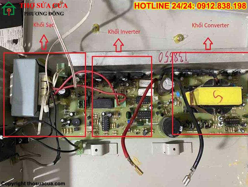 Hướng dẫn xả sạc bộ lưu điện cửa cuốn đúng chuẩn