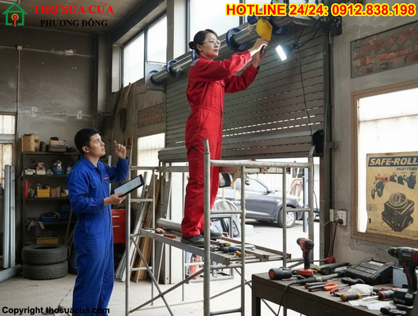Kinh nghiệm nhận biết bo mạch hỏng cửa cuốn
