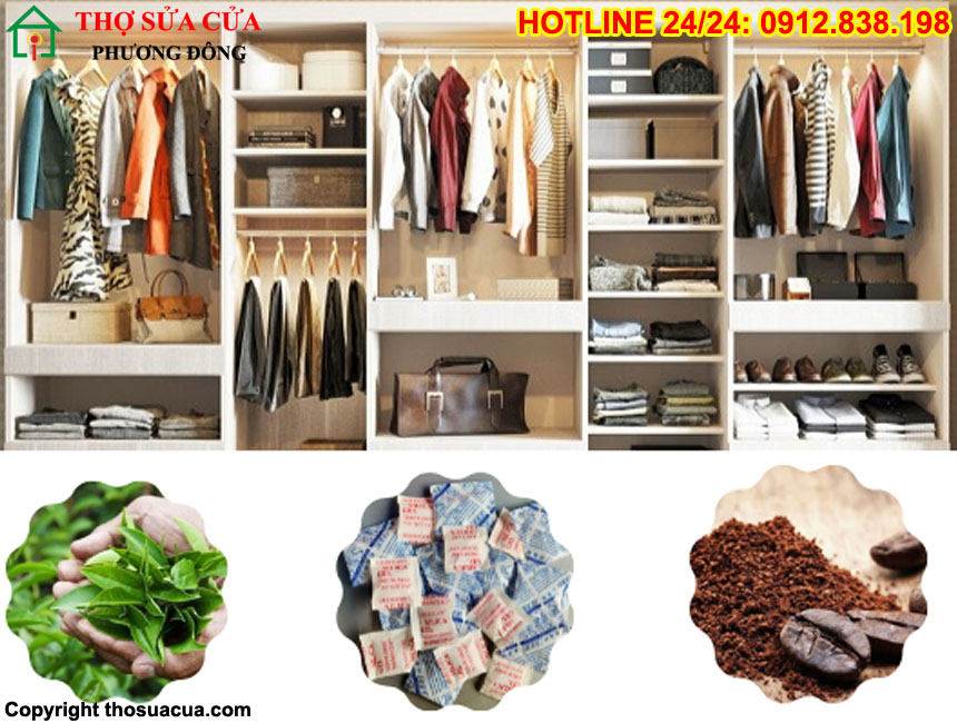 Mẹo khử mùi tủ quần áo gỗ mới
