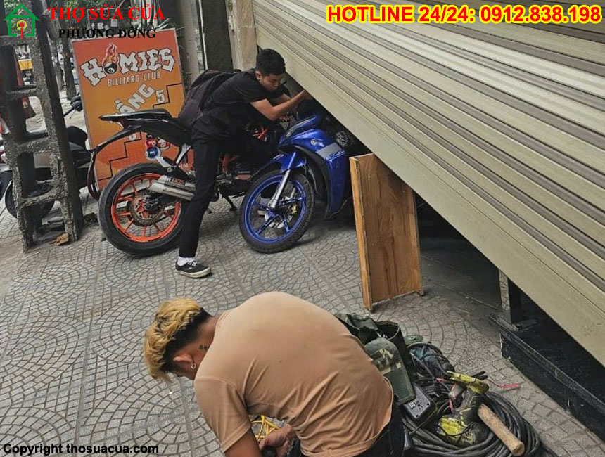 Sửa cửa cuốn tại Hà Nội