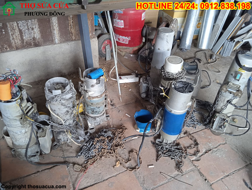 Sửa mô tơ cửa cuốn