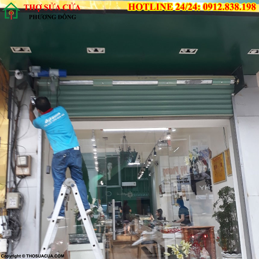 bảo dưỡng cửa cuốn định kỳ