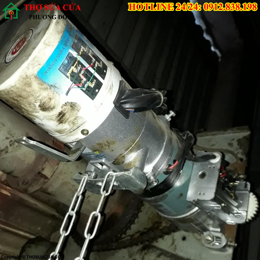 chuyên sửa motor cửa cuốn