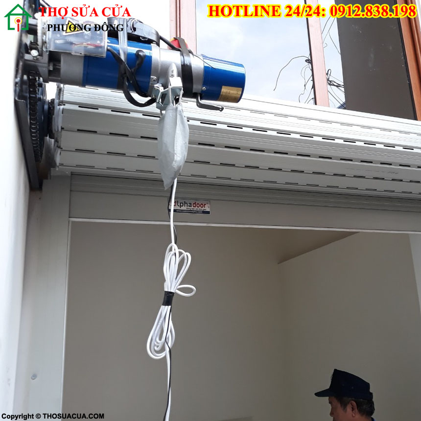 sửa motor cửa cuốn