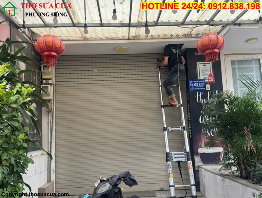 sửa cửa cuốn tại bình tân