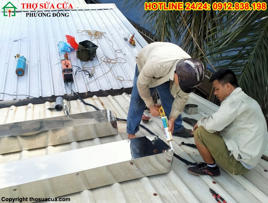 Thợ hàn sắt thép Inox lưu động Tân Bình