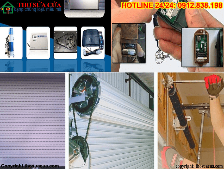 Sửa cửa cuốn tại Bình Thạnh