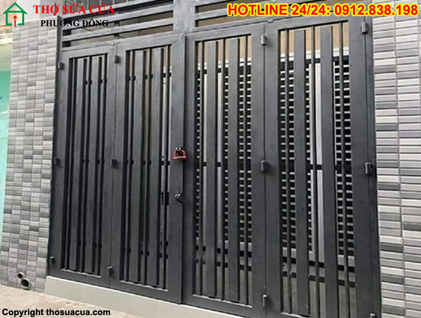 Bảng giá cửa sắt sơn tĩnh điện