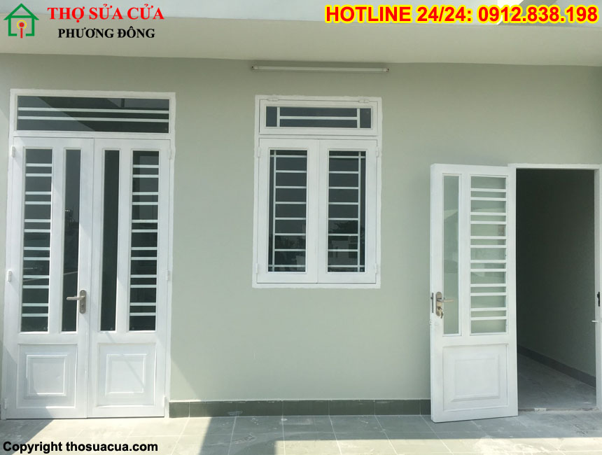 Báo giá cửa sắt 2 cánh