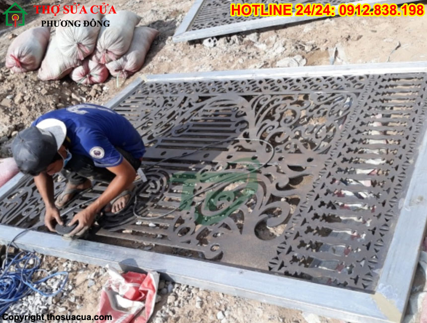 Báo giá cửa sắt CNC