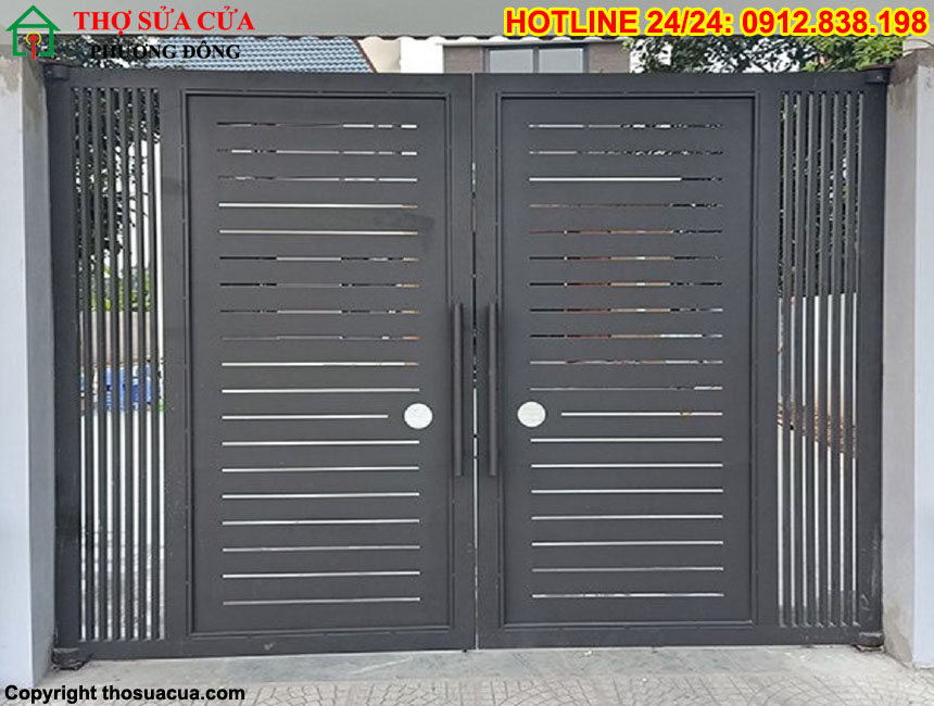 Cửa sắt chống trộm cho nhà phố