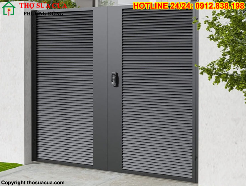 Cửa sắt chống trộm cho nhà phố