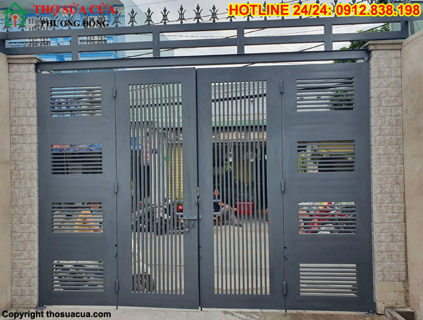 Cửa sắt nhà cấp 4 đẹp