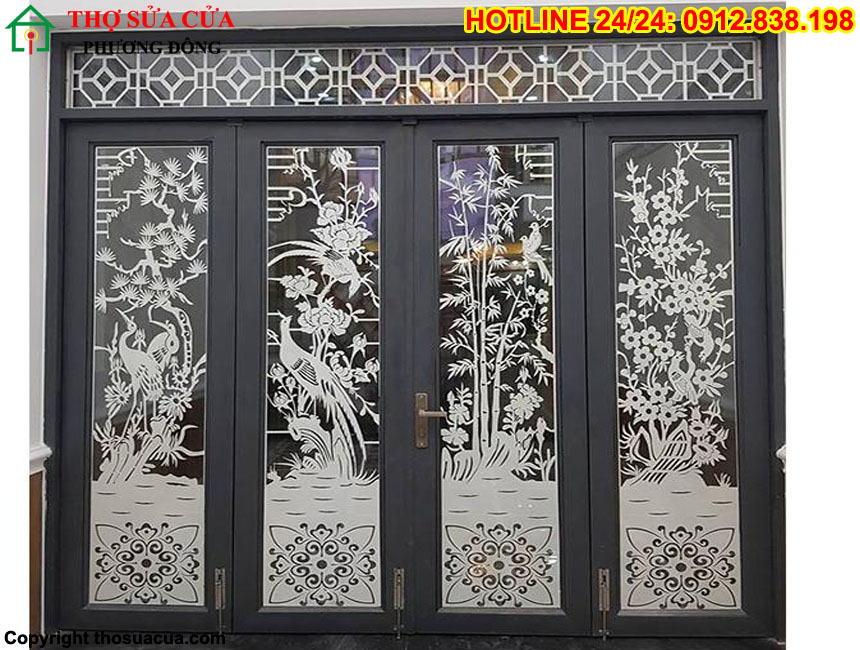 Cửa sắt nhà cấp 4 đẹp