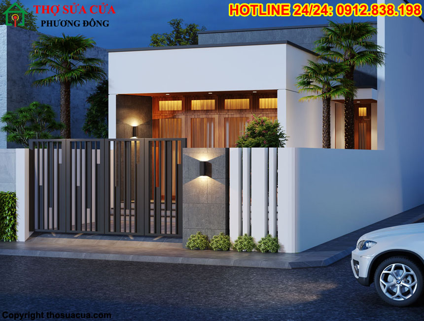 Cửa sắt nhà cấp 4 đẹp