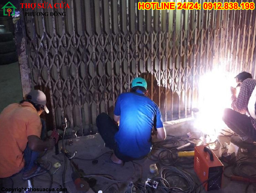 Dịch vụ sửa cửa sắt tại nhà