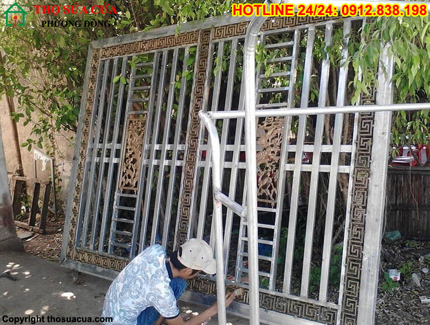Dịch vụ thi công cửa sắt