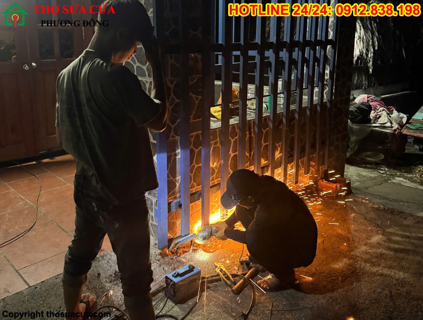 Làm cửa sắt tại nhà