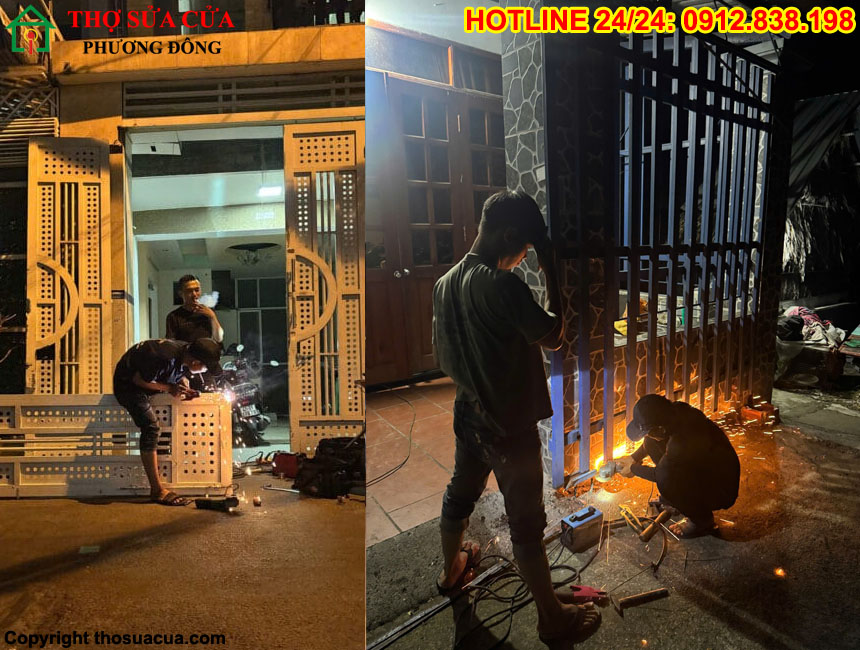 Làm cửa sắt tại nhà