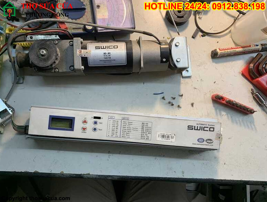 Sửa cửa kính tự động tại Bắc Ninh