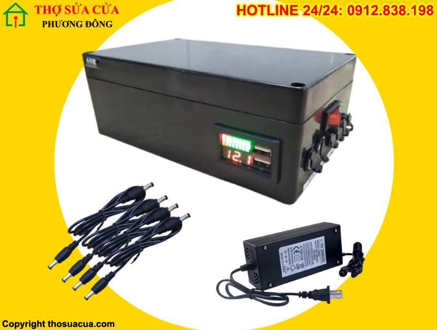 Bộ lưu điện cửa kính tự động