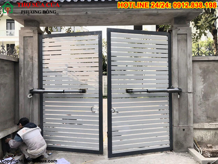 Cách làm cửa đóng tự động