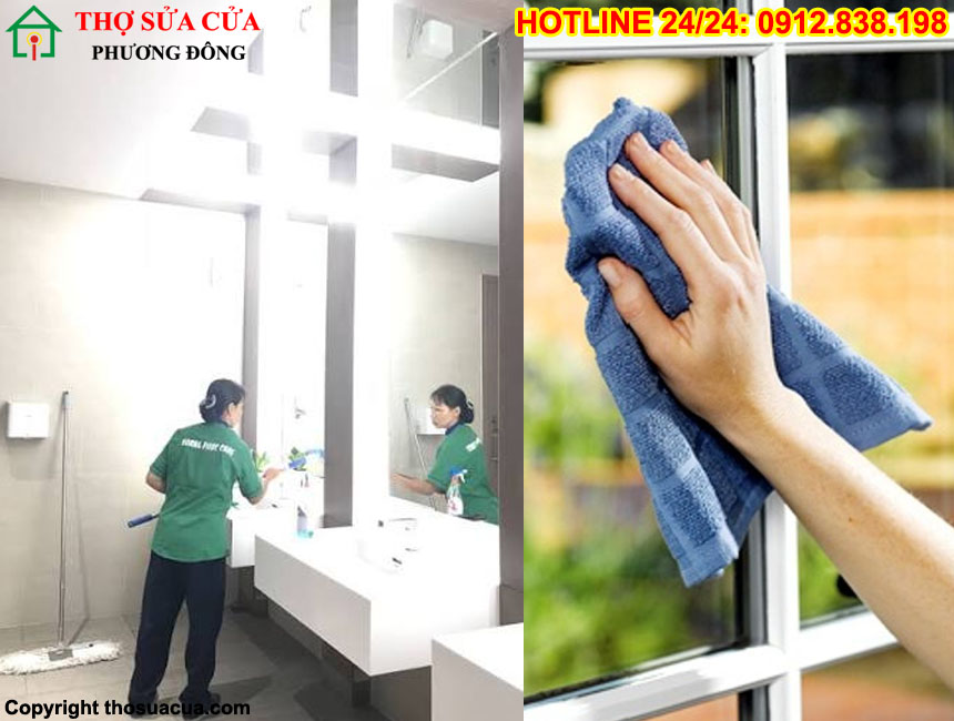 Cách lau cửa kính sạch bóng