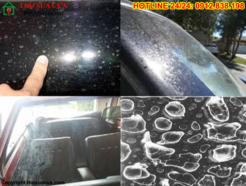 Cách tẩy vết ố vàng trên kính