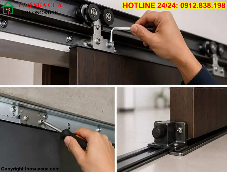 Cách vệ sinh ray cửa lùa
