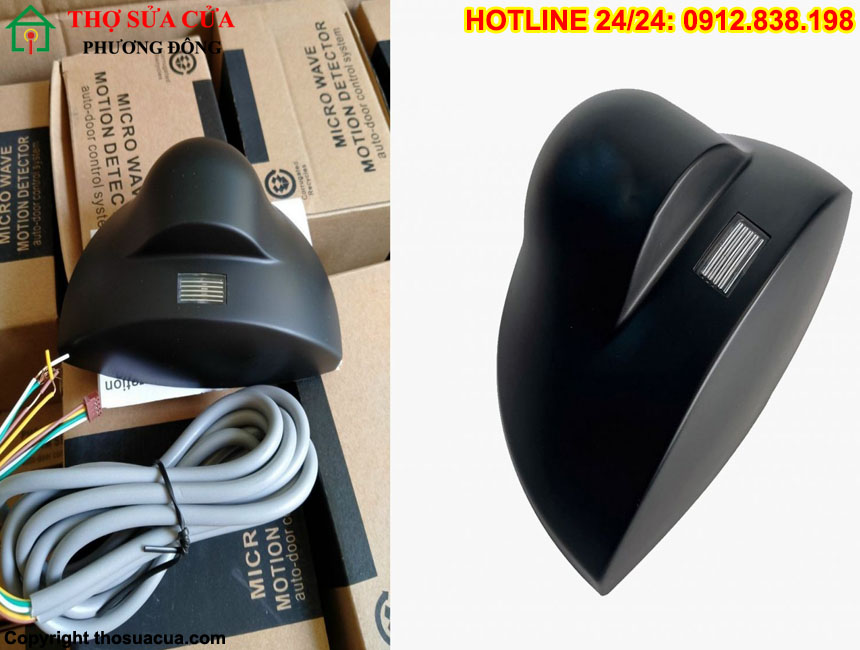 Cảm biến cửa kính tự động bị nhiễu