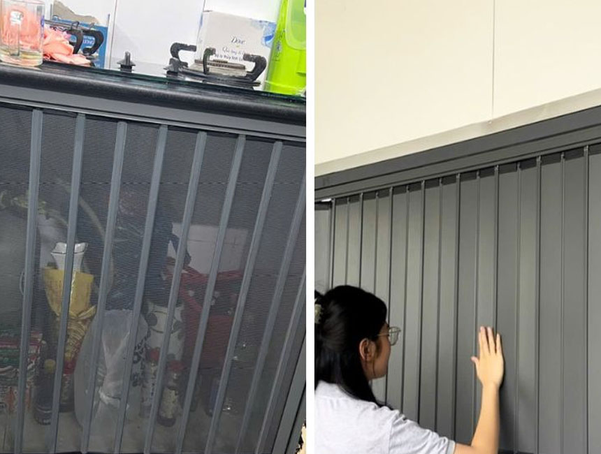 Chống chuột gián chui vào tủ bếp